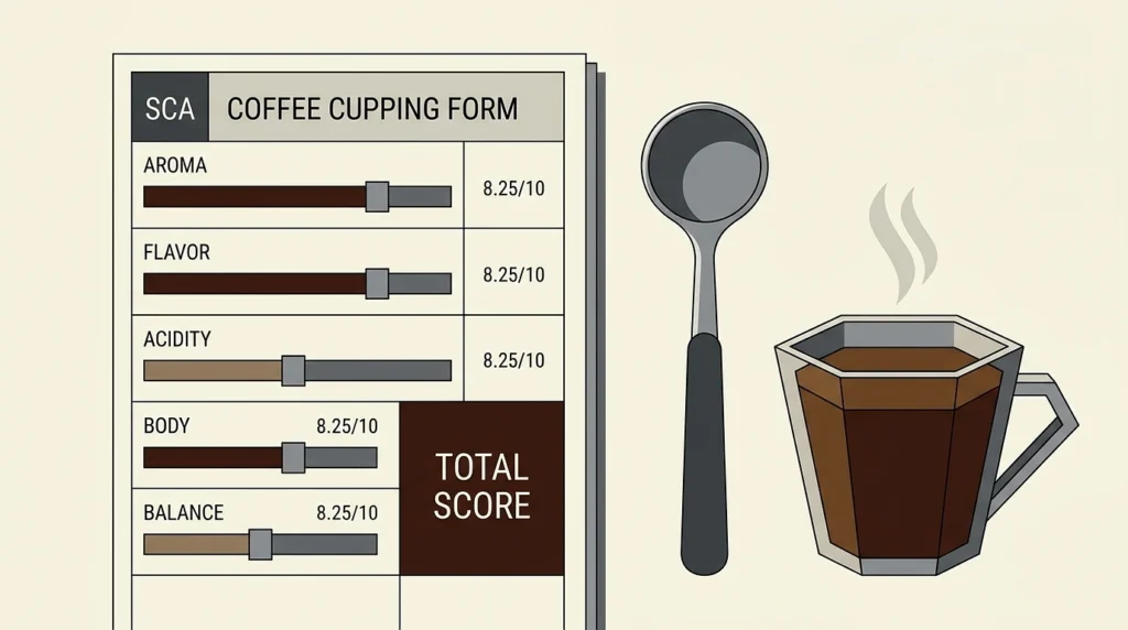 How the SCA Form Turns a Cup of Coffee Into a Score Out of 100