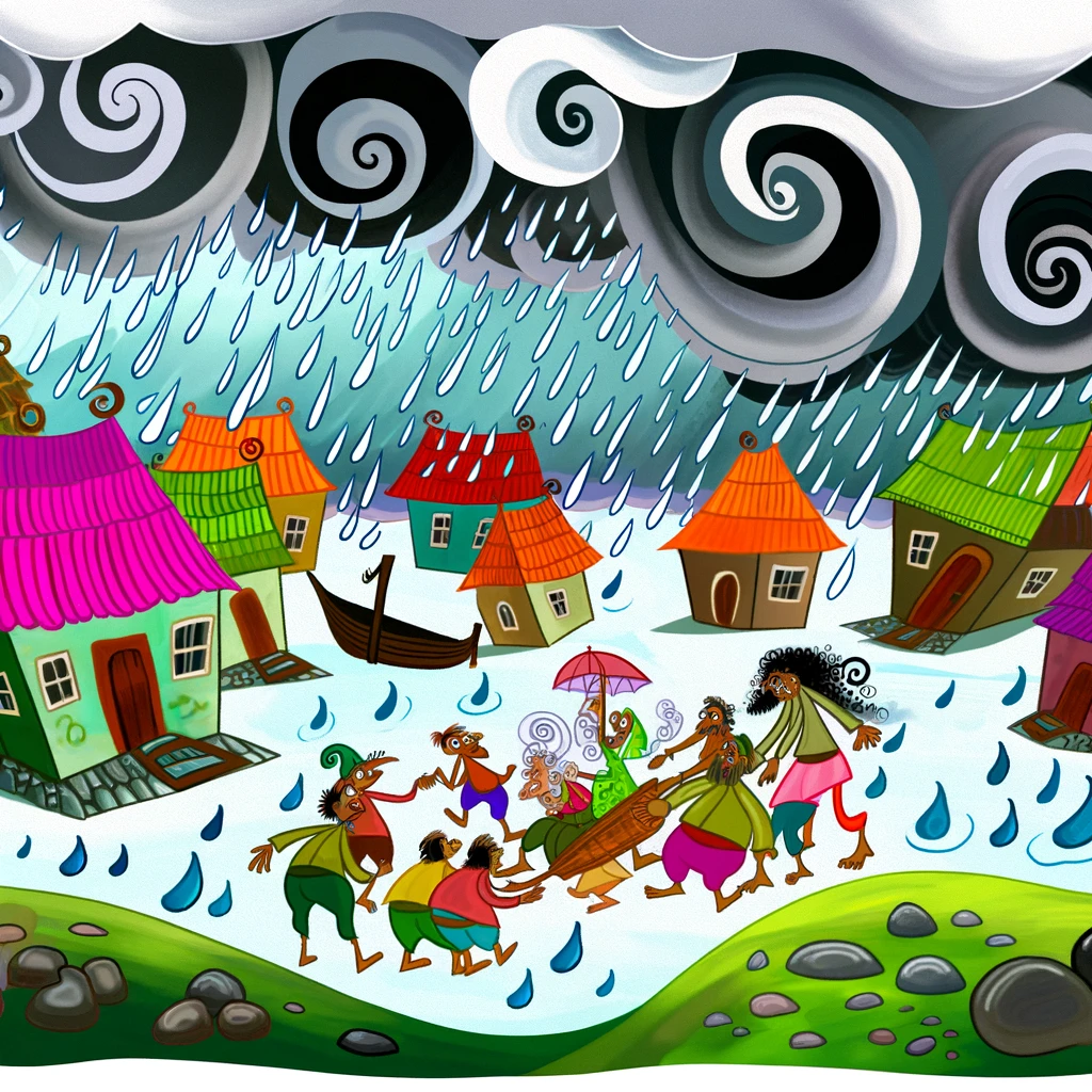 The Terrible Storm – Moral Story For Kids