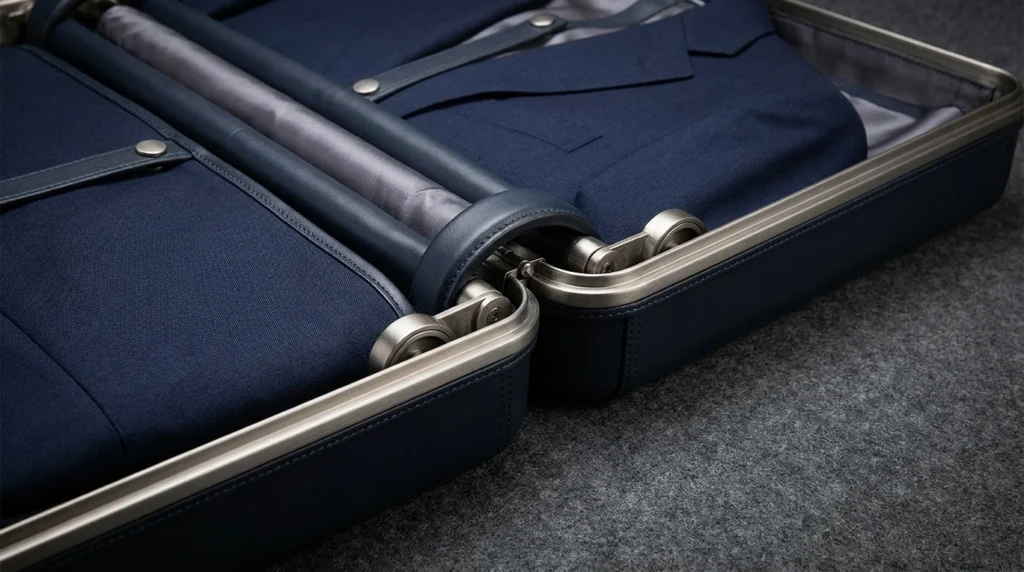 How to Pack a Suit Without Wrinkles: Fold Points, Not Fabric