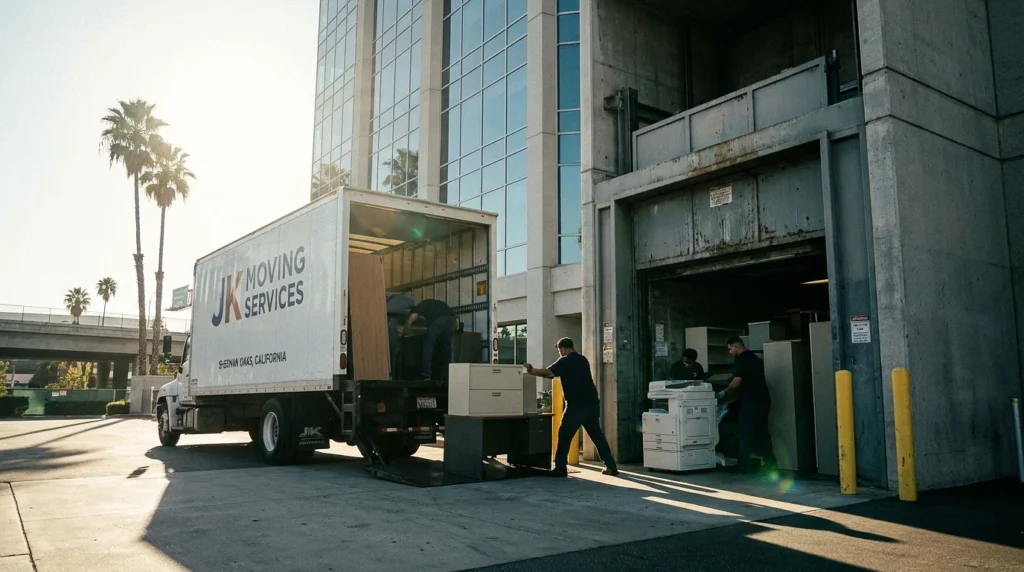 Moving a Large Office in Sherman Oaks: Why the Freight Elevator Schedule Decides Your Whole Timeline