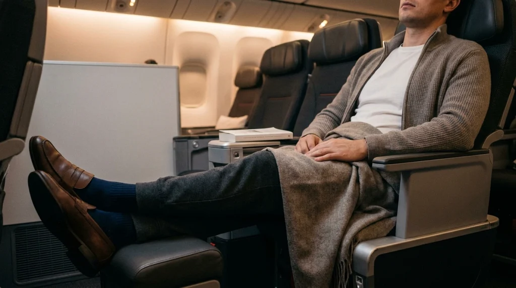 What to Wear on a Long-Haul Flight (And What to Skip)