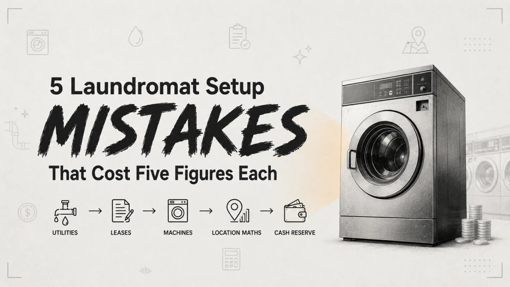 5 Laundromat Mistakes That Each Cost Five Figures