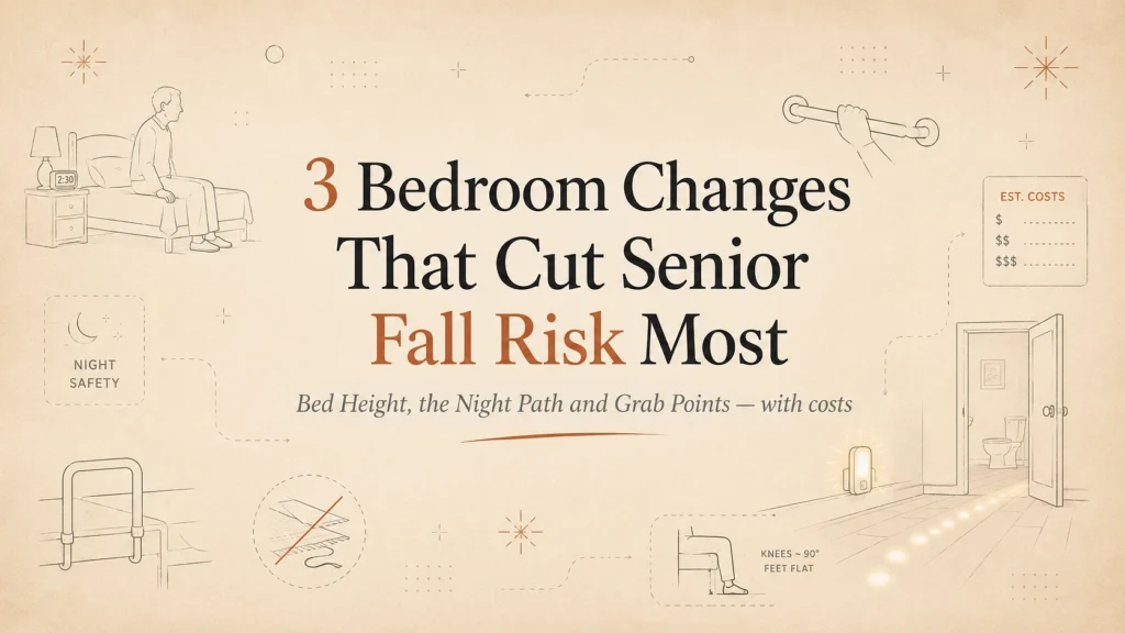 3 Bedroom Changes That Cut Senior Fall Risk Most