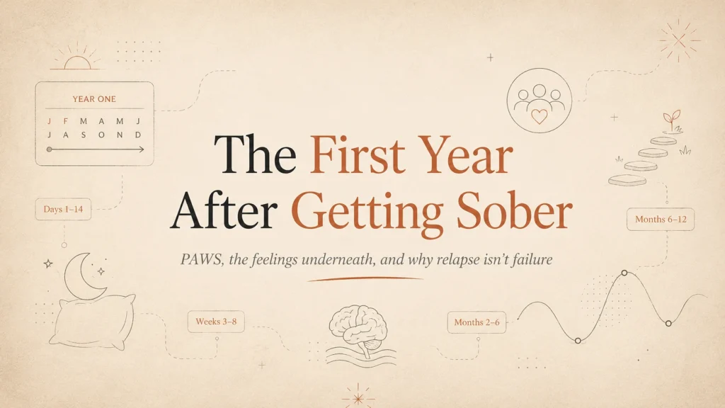 The First Year Sober: Why It Gets Harder Before Easier