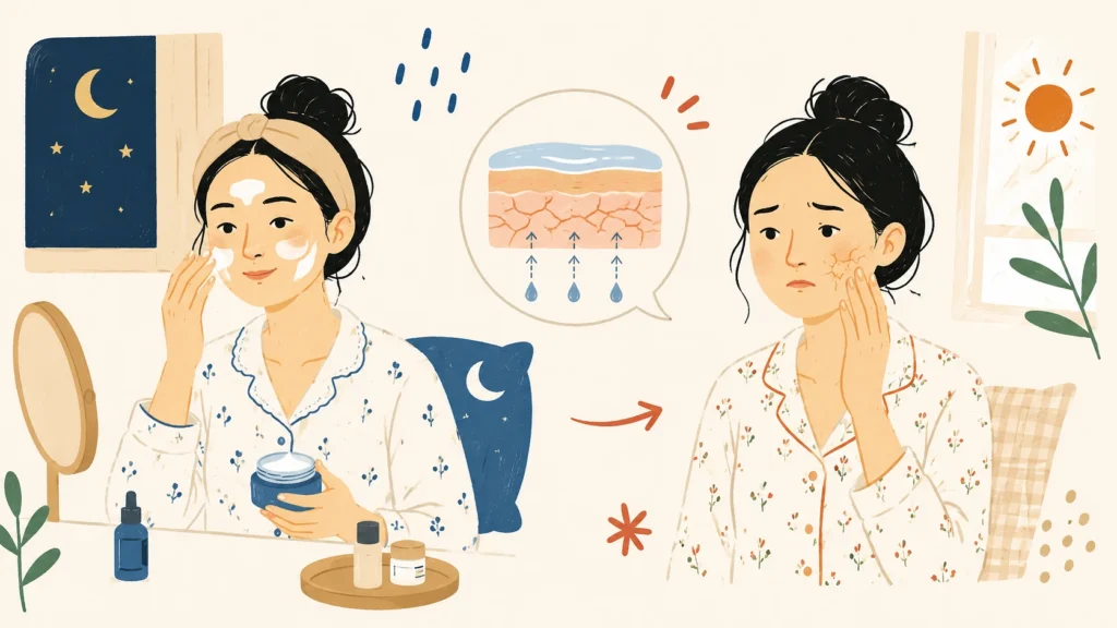 Why Your Night Mask Isn't Fixing Dry Skin On Its Own