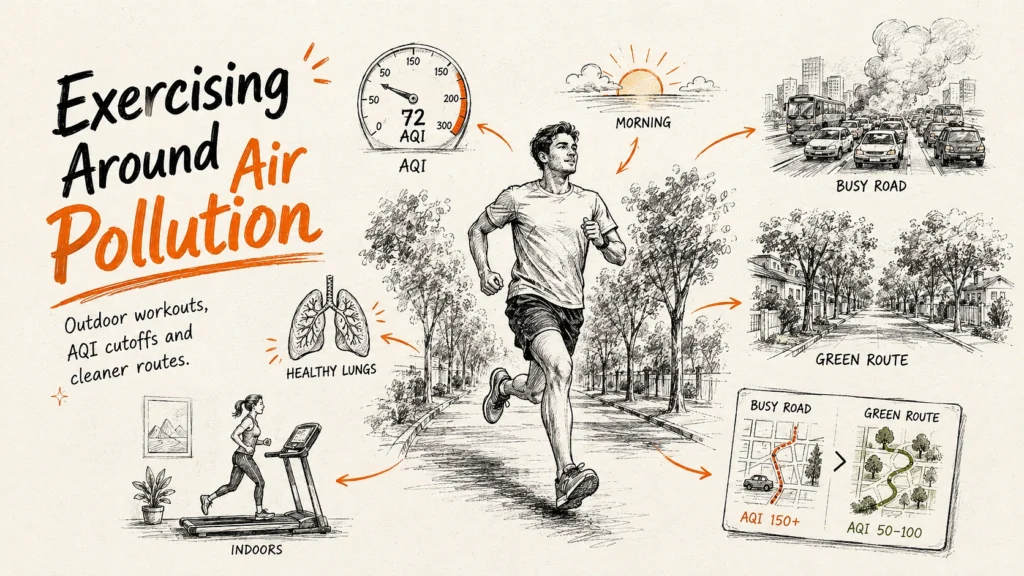 Exercising in Air Pollution: The AQI Cutoffs That Matter