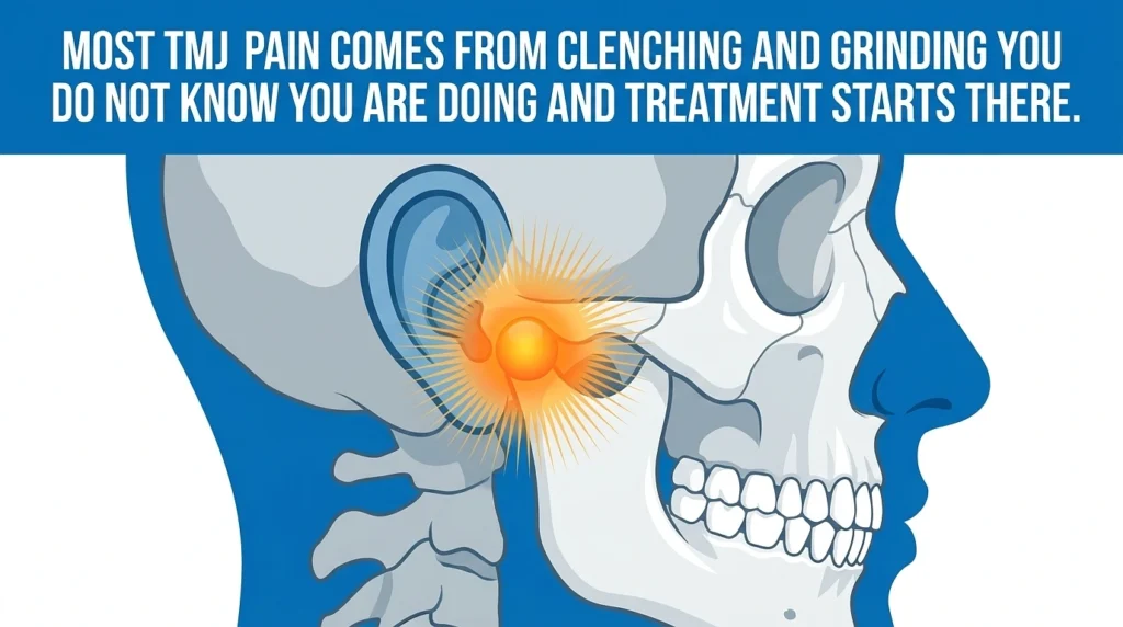 Most TMJ Pain Is Clenching You Don't Know You're Doing