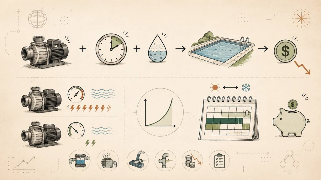 Running Your Pool Pump 24/7 Is Wasting Money: The Real Hours