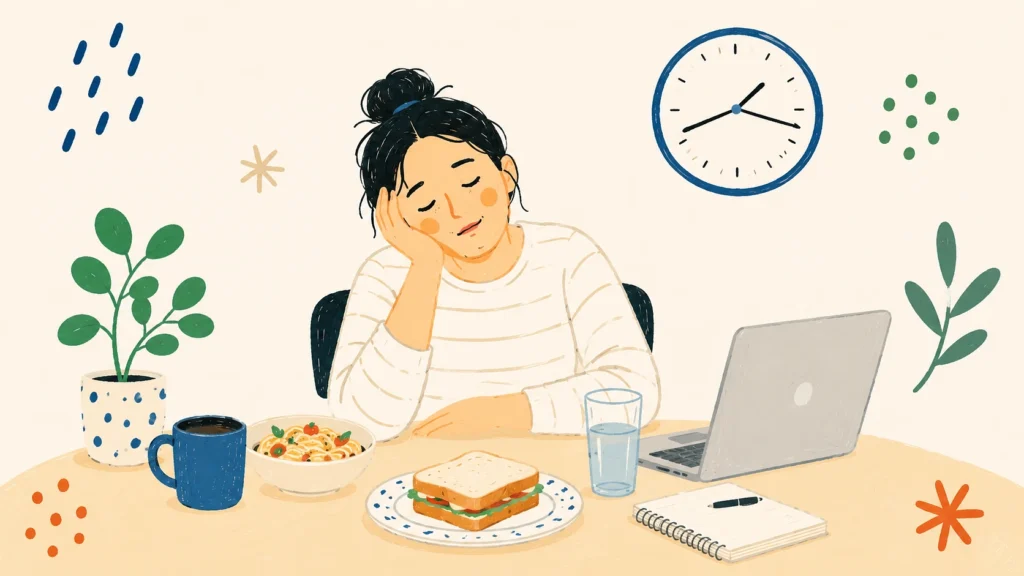 Why You Crash After Lunch: The Meal Mechanics Explained