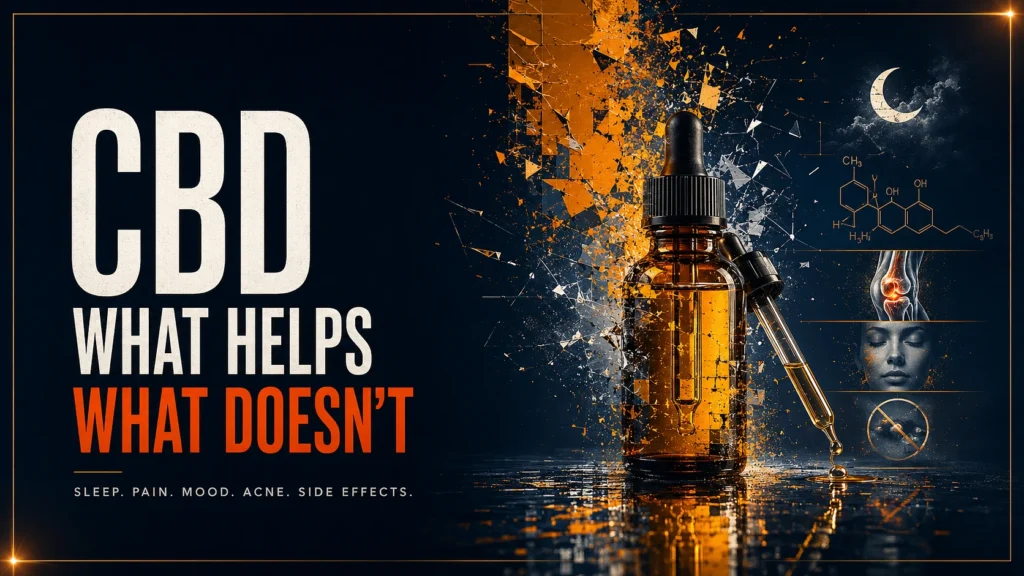 CBD Health Benefits: What Evidence Supports, What It Doesn't