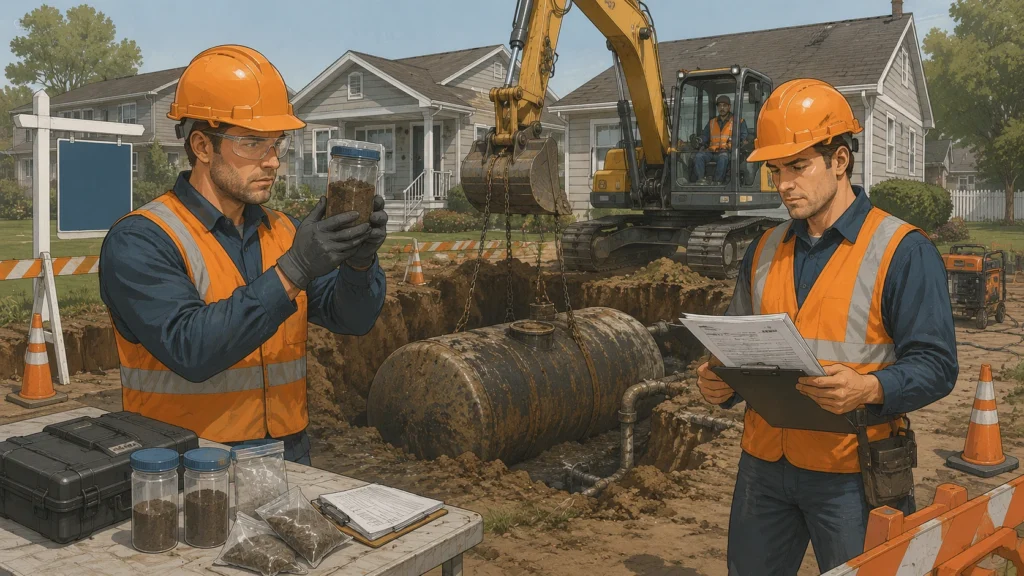 Oil Tank Removal Cost: What the Soil Test Decides