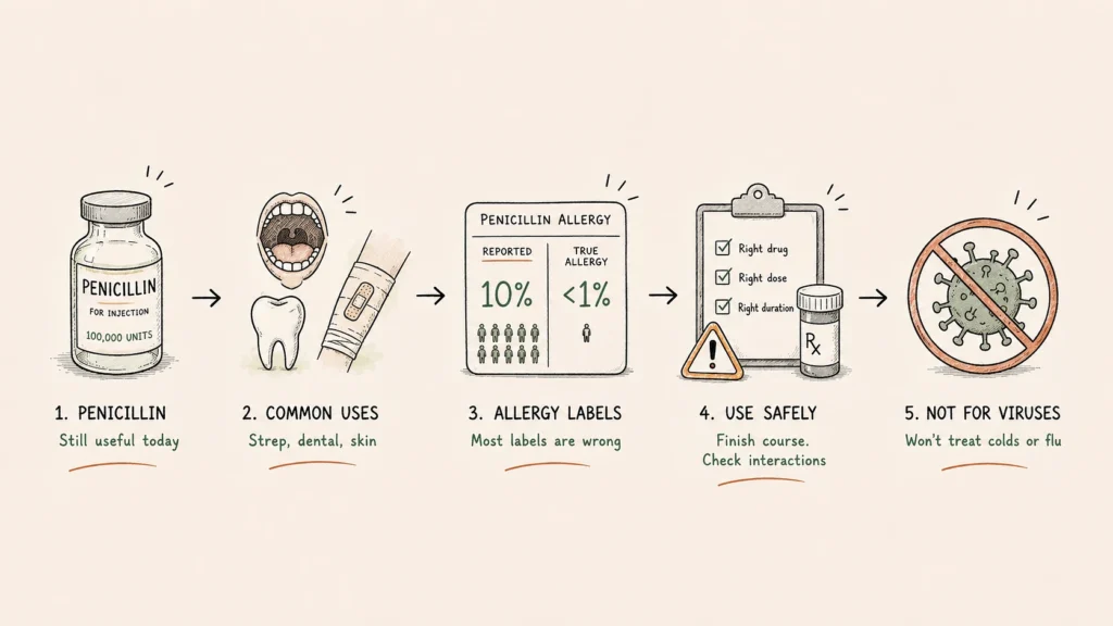 Penicillin: Uses, the Allergy Label Myth, and Side Effects