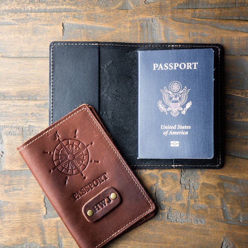 a Special Man To a Monogrammed Designer Passport Cover