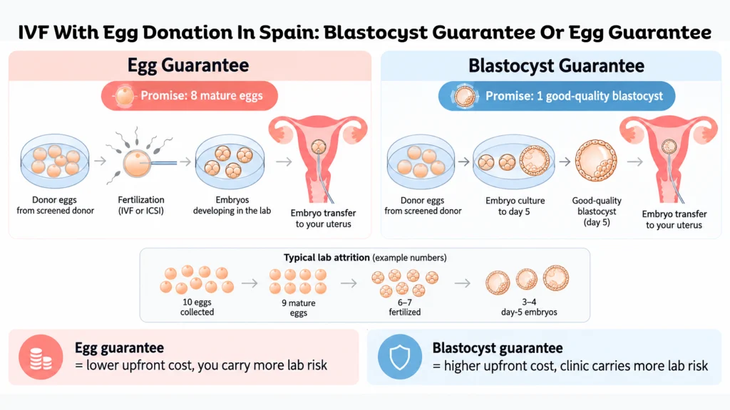 IVF With Egg Donation In Spain: Blastocyst Guarantee Or Egg Guarantee