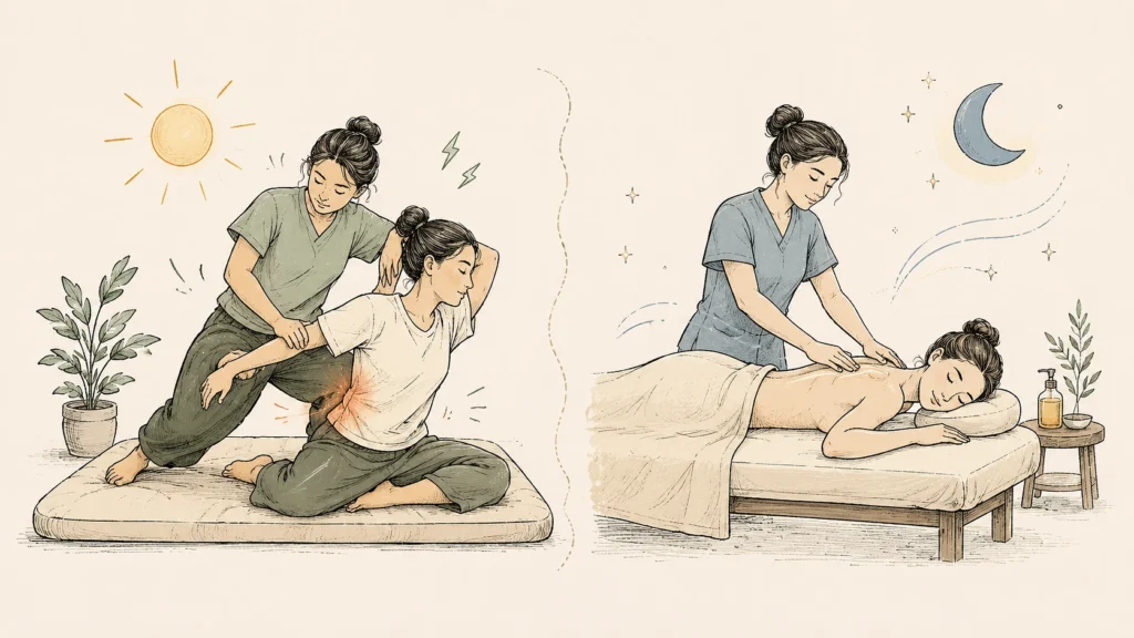 Thai vs Swedish Massage: One Makes You Sore, One Sleepy