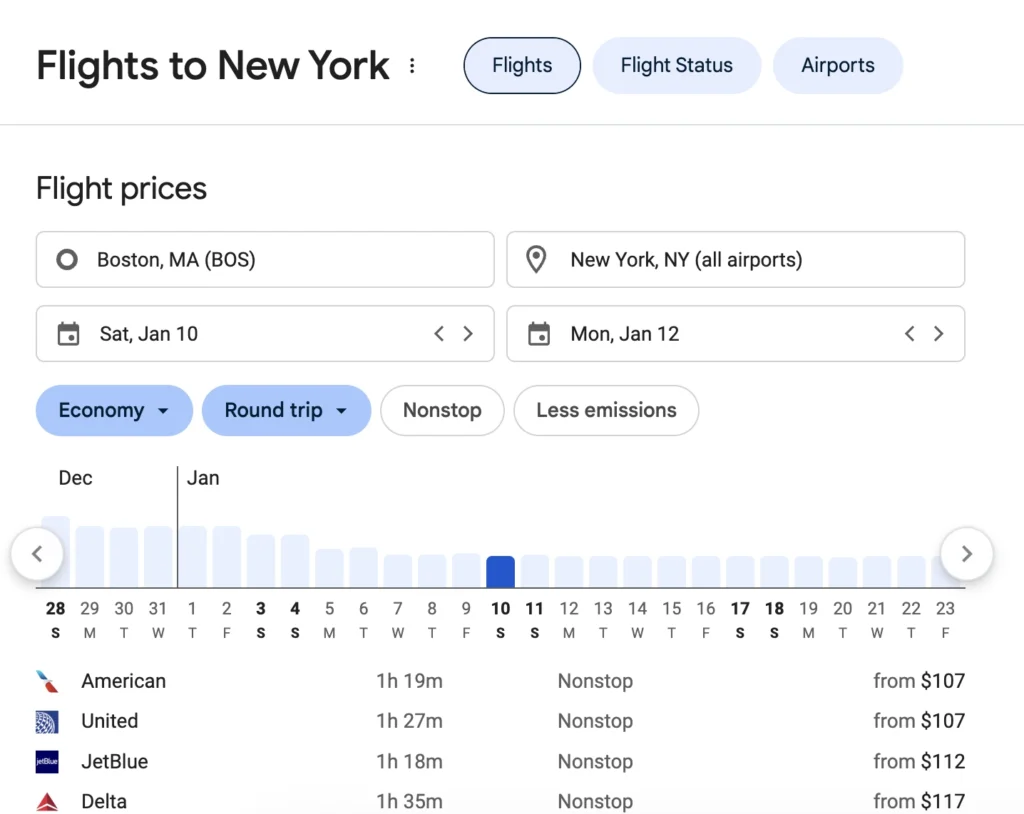 Flights To New York Cheapest Airlines Best Booking Times And Smart 
