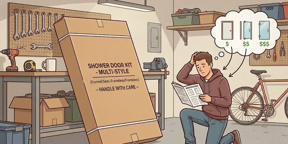 Frameless vs Framed Shower Doors