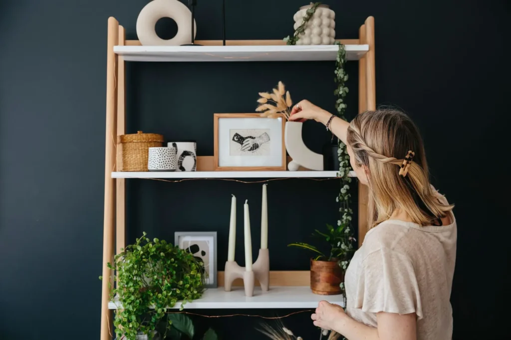 Creative Ways to Style a Curated Display Shelf
