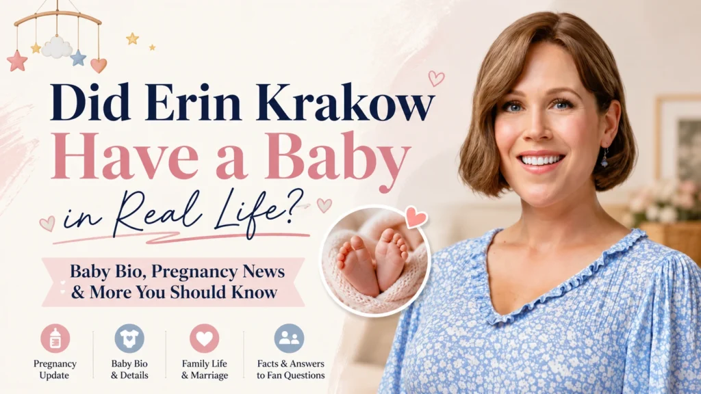 Did Erin Krakow Have a Baby in Real Life