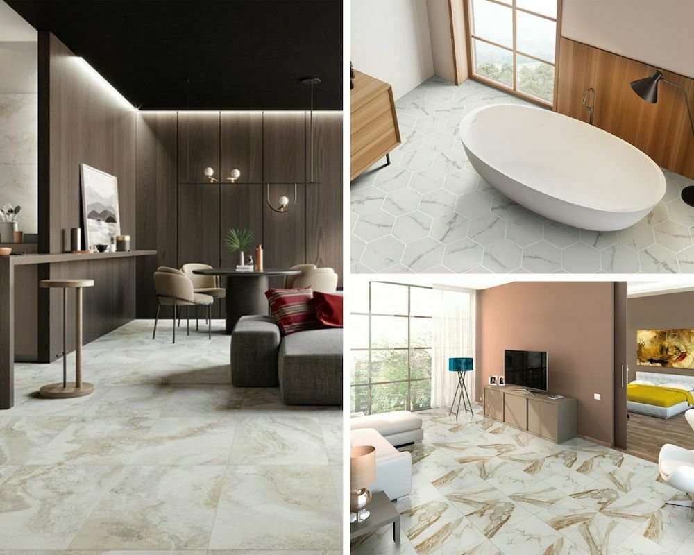Porcelain vs Natural Stone Tile for Luxury Spaces