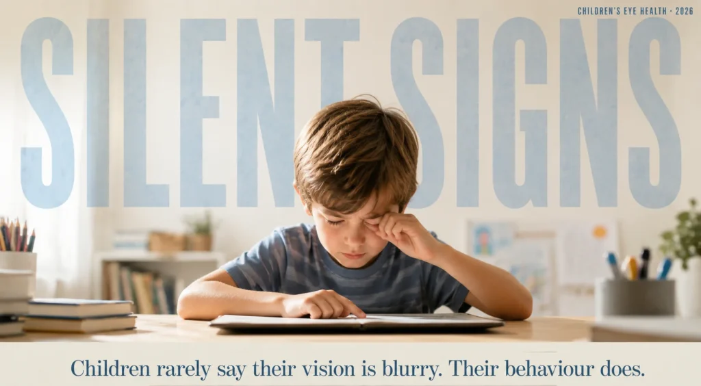 Five Silent Signs Your Child Might Be Struggling With Their Vision