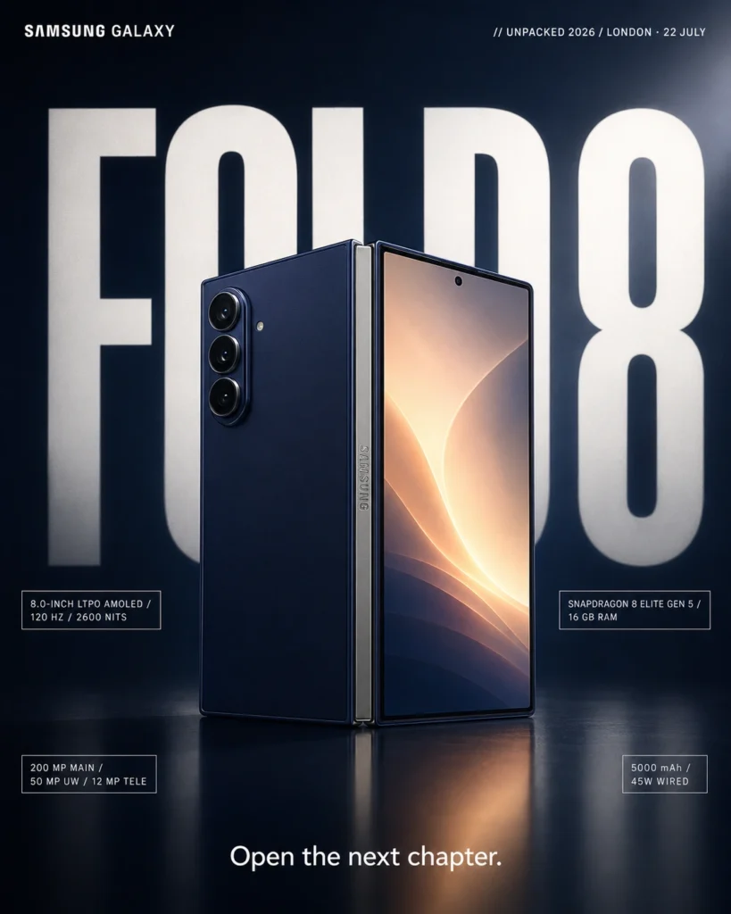 Samsung Galaxy Z Fold 8 - The Foldable That Could Change Everything Again