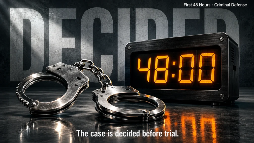 What Most People Get Wrong in the First 48 Hours After an Assault Arrest